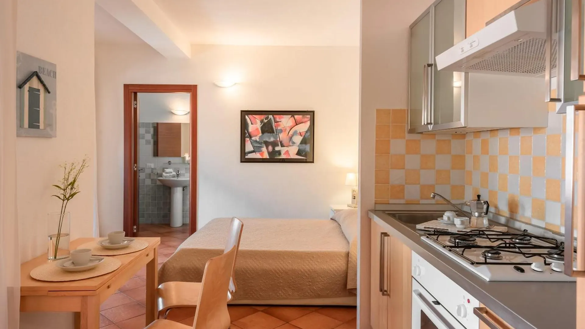 Relaxing Cristal Blu Studio M4 Sleeps 4 Santa Teresa Gallura 0*,  Italy